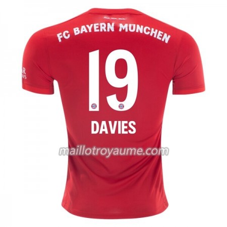 Maillot Foot Homme Bayern Munich Alphonso Davies 19 Domicile 2019/20 Maillot Foot Homme Bayern Munich Alphonso Davies 19 Domicile 2019/20
